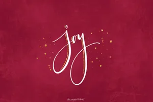 Red Elegant Joy Wallpaper