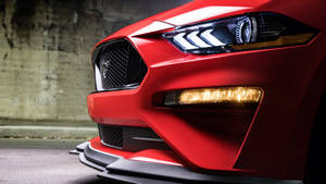 Red Ford Mustang Gt Wallpaper