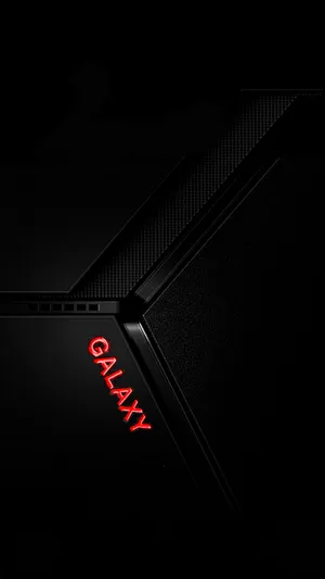 Red Galaxy Android Phone Wallpaper