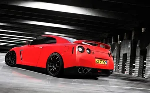 Red Gtr R35 Wallpaper