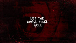 Red Halloween Grunge Ghoul Times Wallpaper