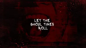 Red Halloween Grunge Ghoul Times Wallpaper