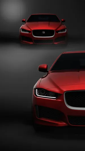 Red Jaguar Xf Car Android Wallpaper