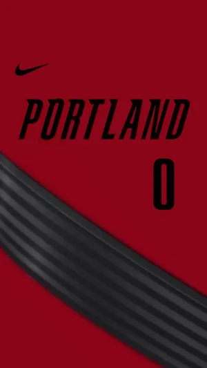 Red Jersey Style Edit Damian Lillard Wallpaper