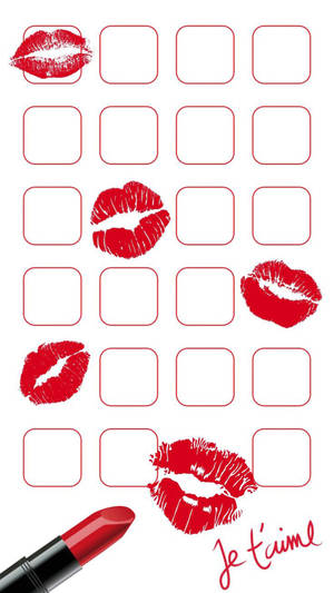 Red Lipstick Dope Iphone Wallpaper