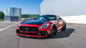 Red Mercedes Amg Gt Wallpaper