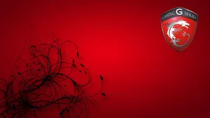Red Msi Gaming Series Wallpaper