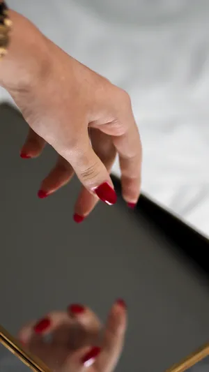 Red Nails Pinterest Wallpaper