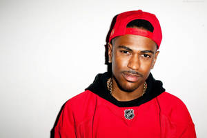 Red Outfit Big Sean Wallpaper
