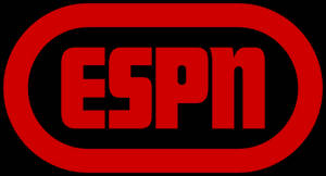 Red Oval Espn Logo Wallpaper