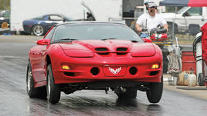 Red Pontiac Trans Am Wallpaper