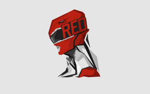 Red Power Rangers Art Wallpaper