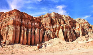 Red Rock Formations Of Hagen Canyon Wallpaper