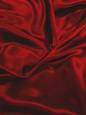 Red Satin Fabric Background Wallpaper