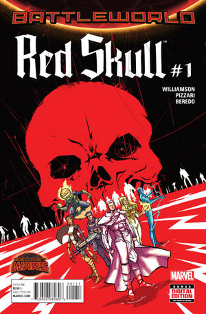 Red Skull Battleworld Cover Wallpaper