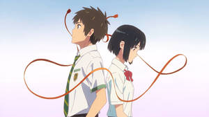 Red Strings Your Name Anime 2016 Wallpaper