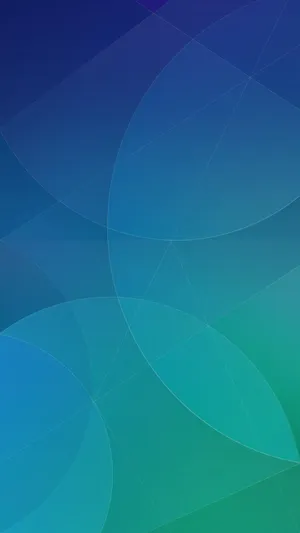 Redmi 9 Gradient Circular Lines Wallpaper