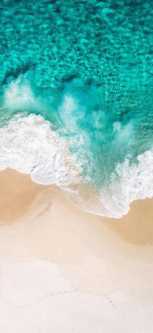 Redmi 9 Ocean Waves Wallpaper