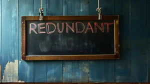 Redundant Signon Blue Wooden Wall Wallpaper