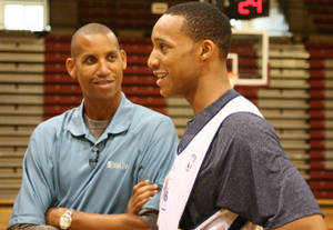 Reggie Miller As A Coach Wallpaper