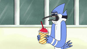 Regular Show Funny Mordecai Wallpaper