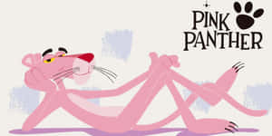 Relaxed Pink Panther Cartoon Wallpaper