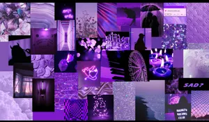 Relaxing Purple Aesthetic Wallpaper