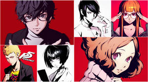 Ren Amamiya Persona 5 Game Wallpaper