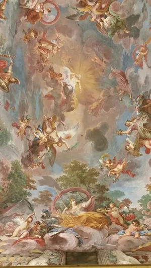 Renaissance Aesthetic The Last Judgement Wallpaper