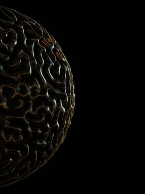 Rendered Turing Pattern Mobile 3d Wallpaper