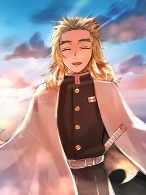 Rengoku During Sunrise Wallpaper