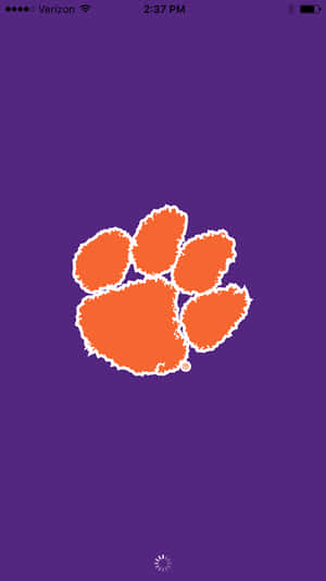 Represent Your Favorite Team, Clemson, With This Awesome Clemson Iphone Wallpaper. Wallpaper