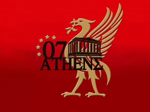 Represent Your Team With The Official Logo Of Liverpool F.c. Wallpaper