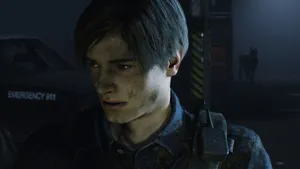 Resident Evil2 Remake Leon Kennedy Wallpaper