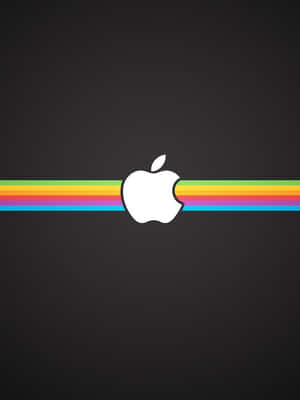 Retro Apple Logo Wallpaper