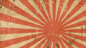 Retro Japan Flag Wallpaper