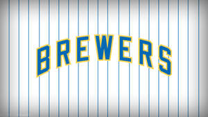 Retro Milwaukee Brewers Logo Wallpaper