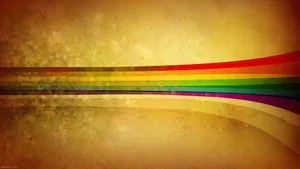 Retro Rainbow Wallpaper