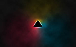 Retro Triangle Wallpaper