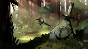 Return Of Cipher Gravity Falls Wallpaper