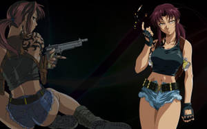 Revy Fanart Design Wallpaper