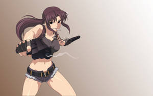 Revy Gun In Hand Wallpaper