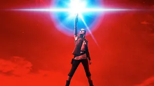 Rey Lightsaber The Last Jedi Star Wars Wallpaper