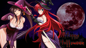 Rias And Akeno Highschool Dxd Wallpaper