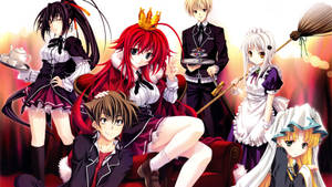 Rias Chess Pieces Highschool Dxd Wallpaper