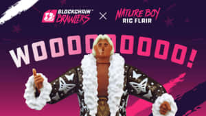 Ric Flair For Blockchain Brawlers Nft Game Wallpaper