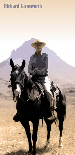 Richard Farnsworth Vintage Aesthetic Horse Cowboy Wallpaper