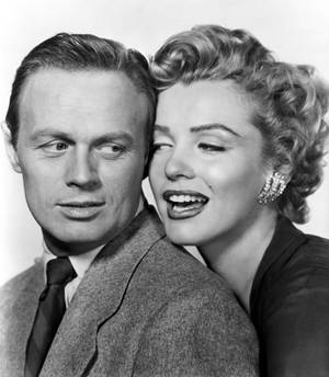 Richard Widmark And Marilyn Monroe Wallpaper