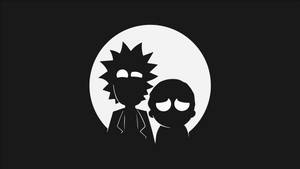 Rick And Morty Silhouette Wallpaper