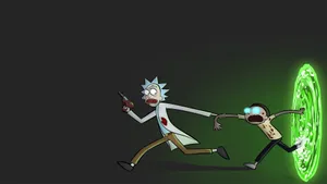 Rick & Morty Animated Hd Wallpaper
